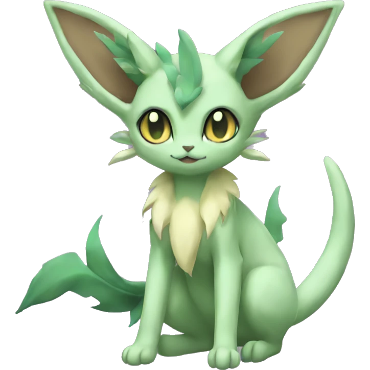 Espeon-Leafeon-Vaporeon full body emoji