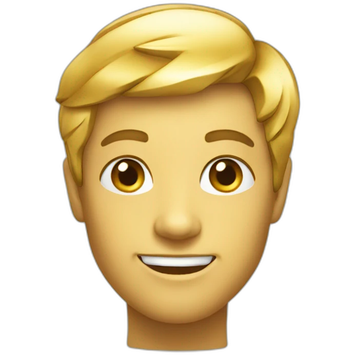 Diamand gold emoji