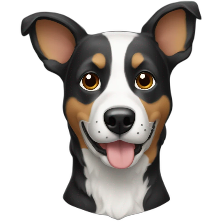 chienne noir aventurière emoji