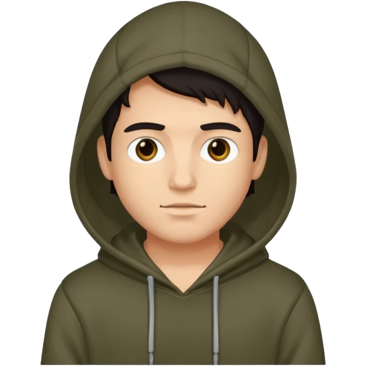 Dude in hoodie  emoji