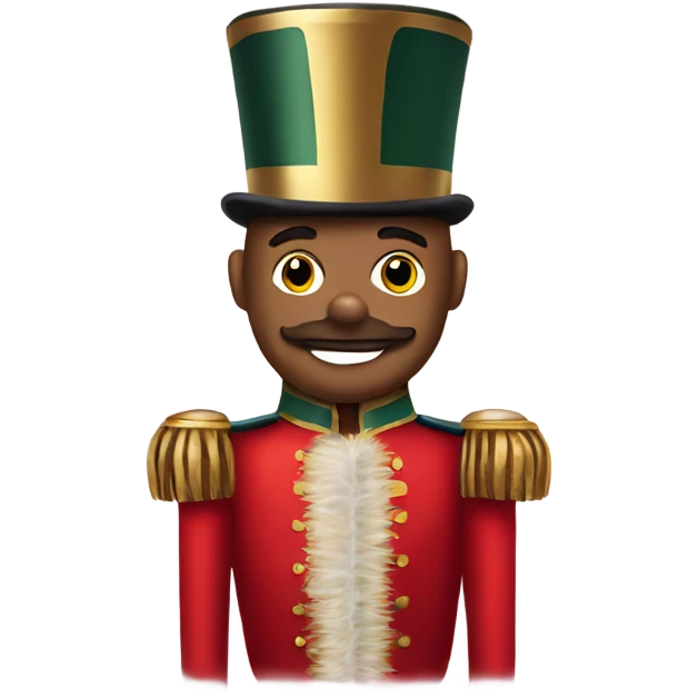 Christmas nutcracker emoji