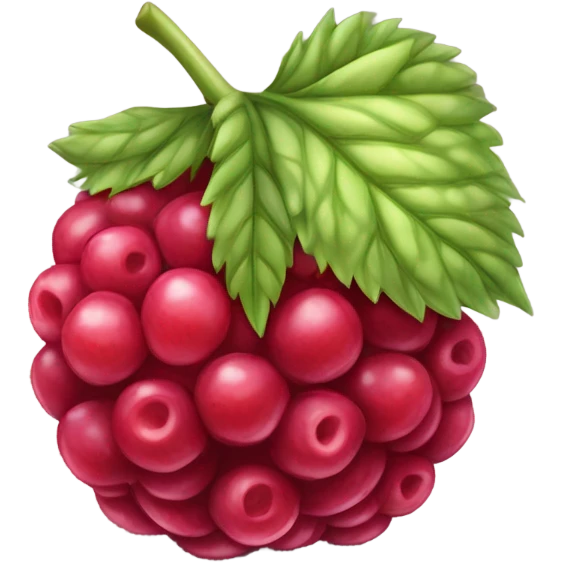 Raspberry emoji
