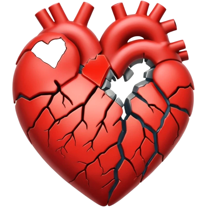 قلب توش کارچ رفته emoji