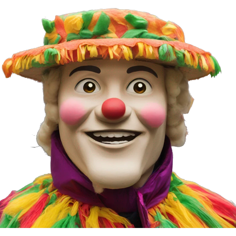 a traditional fastnacht parade emoji