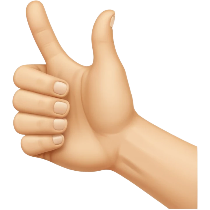 thumbs up hand emoji