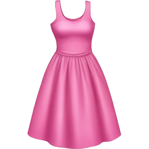 Pink dress  emoji