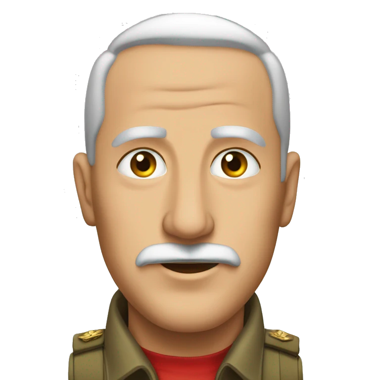 Türkiye bayrağı tutan bir asker emoji