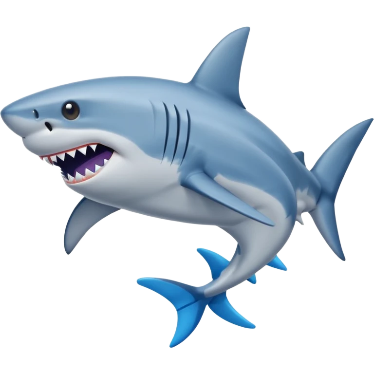 Tralalelo tralala shark with blue shoes emoji