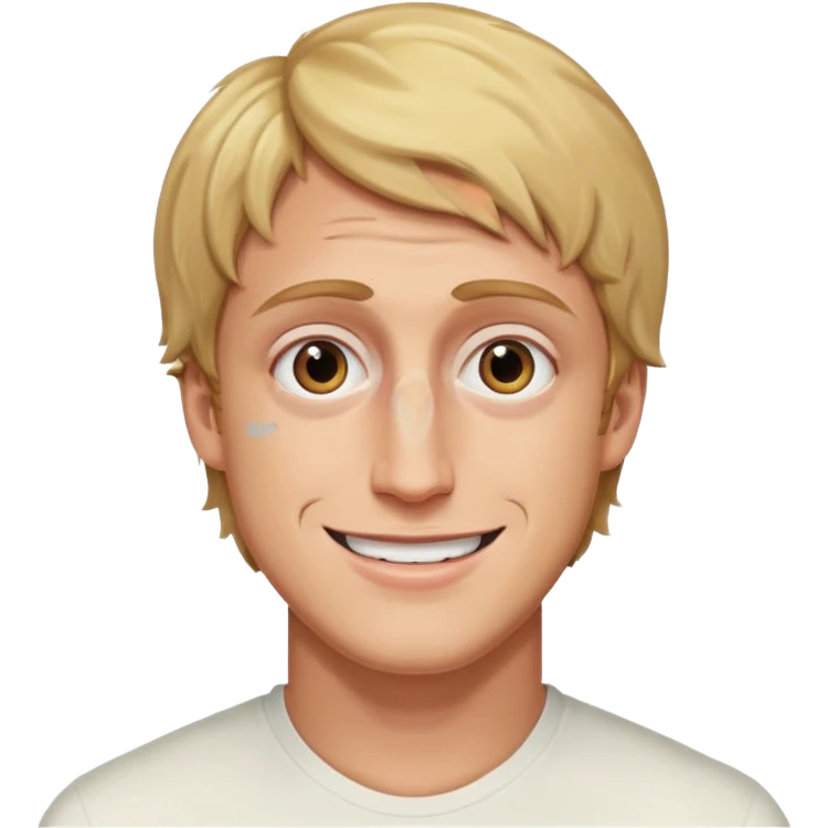 Logan Paul with Dead eyes smile emoji