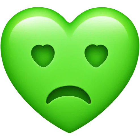 green heart emoji