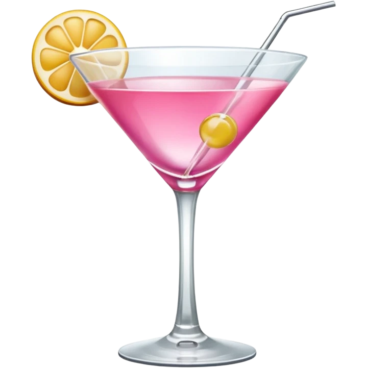Pink martini emoji