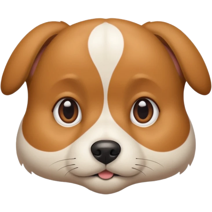 Perro con cuidado amor  emoji