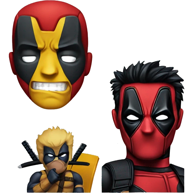deadpool wolverine emoji