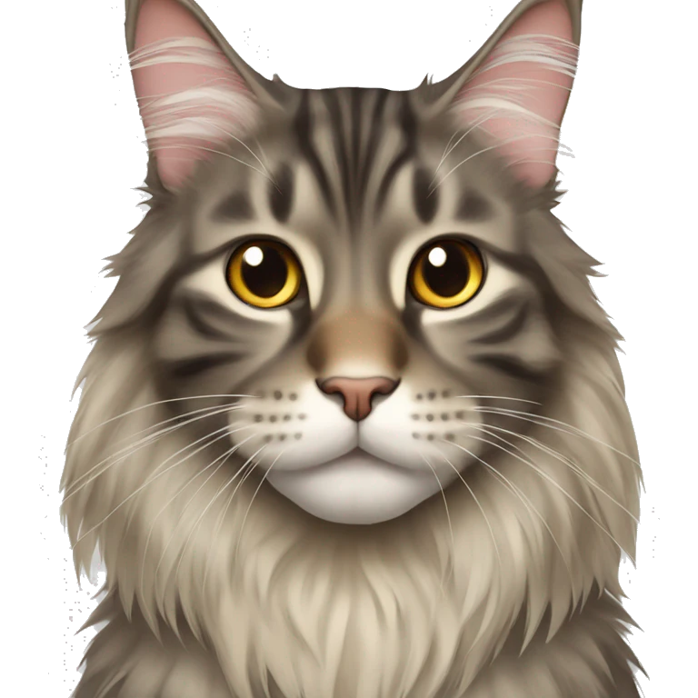 Maine coon cat emoji
