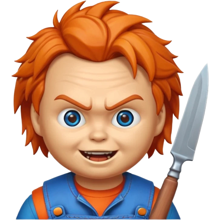 Un emojin de chuky emoji