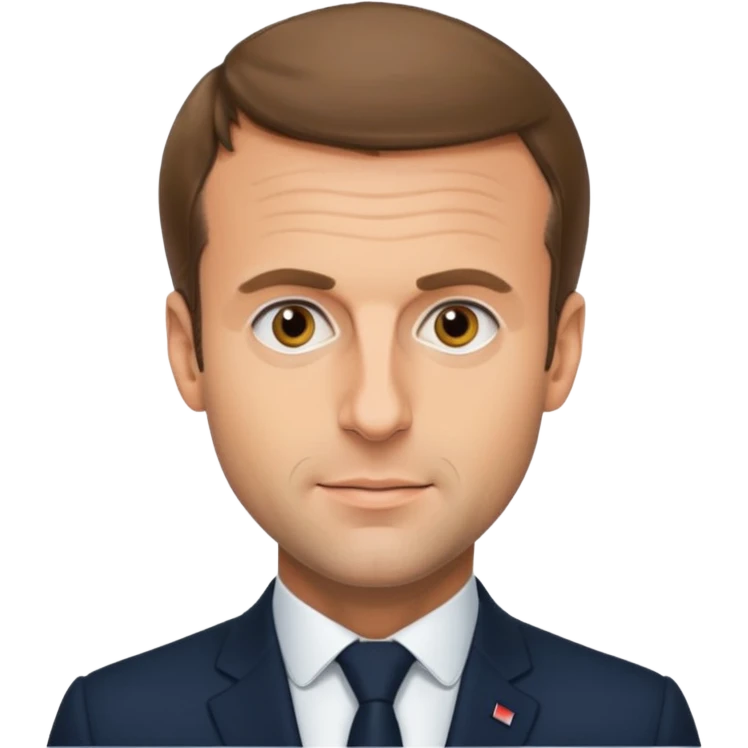 Emmanuel Macron  emoji