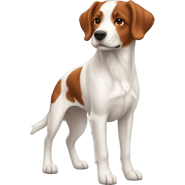 Brittany Dog Breed Full Body emoji