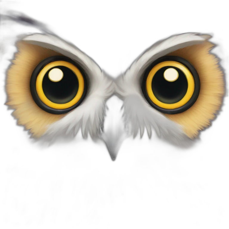 Hibou magique emoji