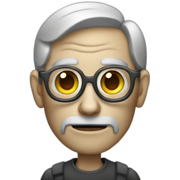 steve jobs zombie emoji