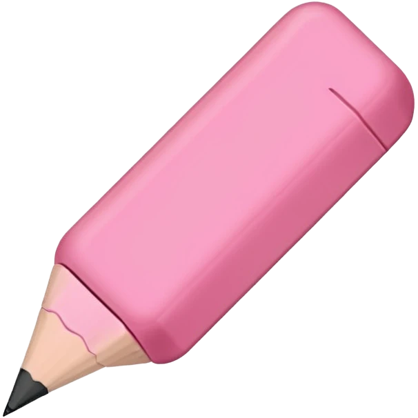 Pemadam Pensil emoji