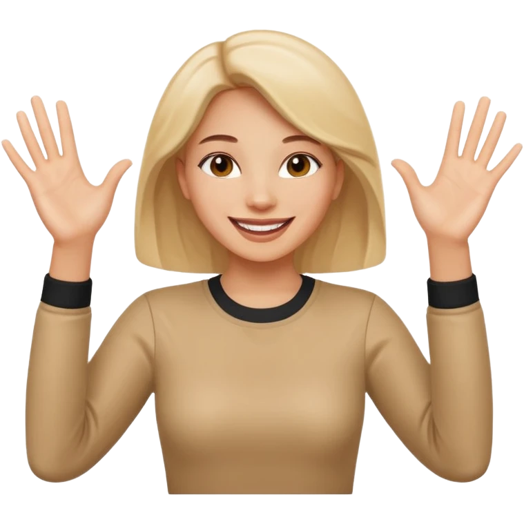 😝+🙇‍♀️ emoji