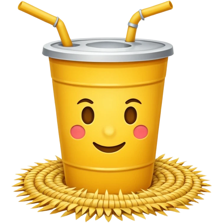 straw emoji
