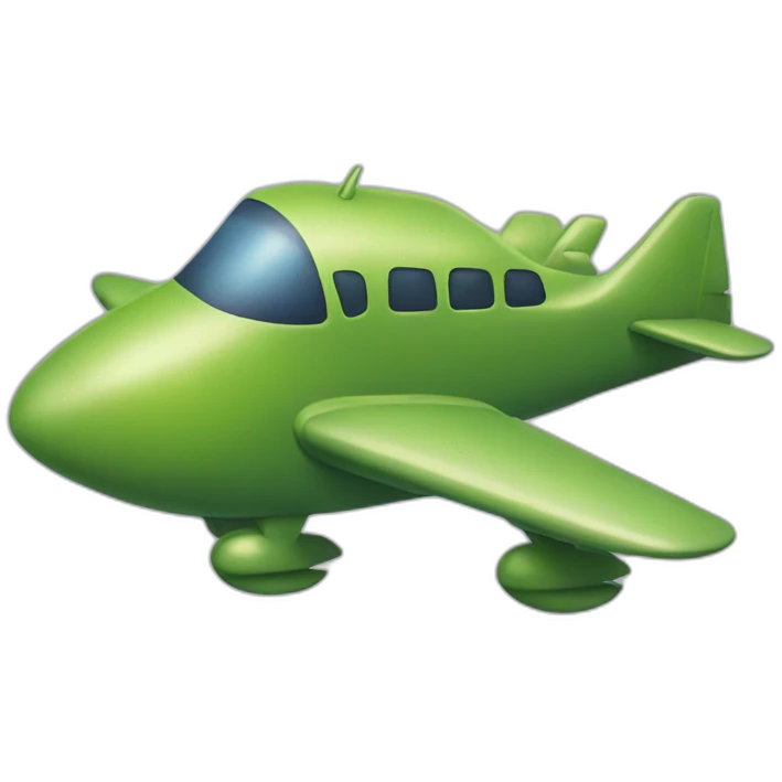 half frog half airplane emoji