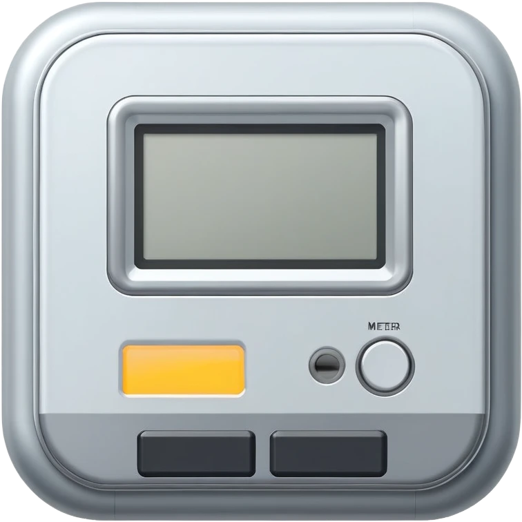 electricity meter. smart meter. smart home device. no numbers. no text. emoji