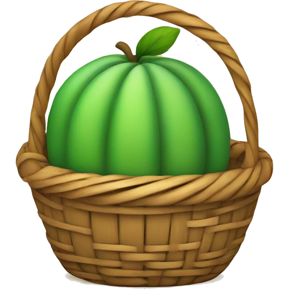 Fruit in a basket  emoji