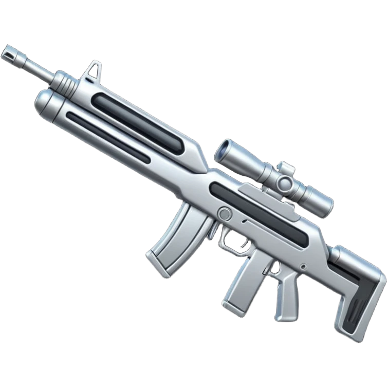 high tech space rifle emoji