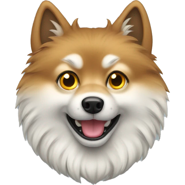 Spitz loup  emoji