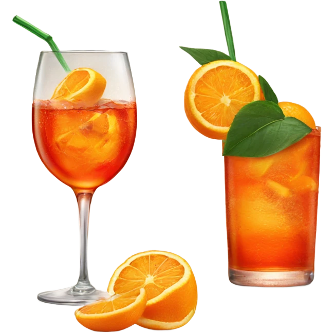 Aperol spritz emoji