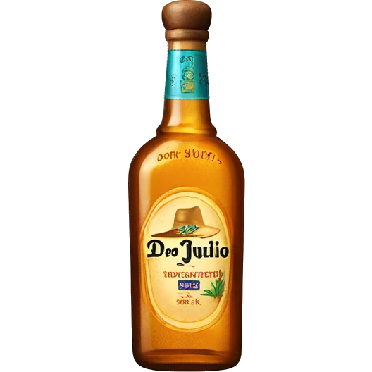 Don julio tequila bottle  emoji