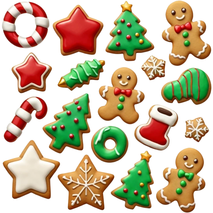 Christmas cookies emoji
