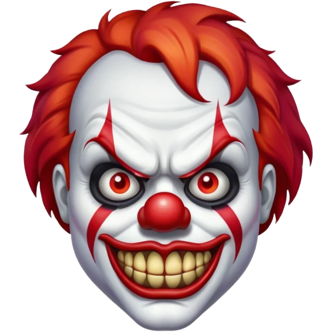 angry clown emoji