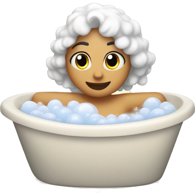 Bubble bath  emoji
