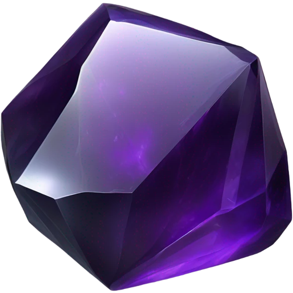 purple obsidian crystal emoji
