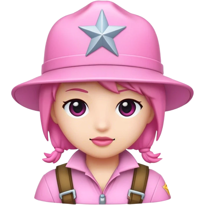 Pink Fischer Ranger skies emoji