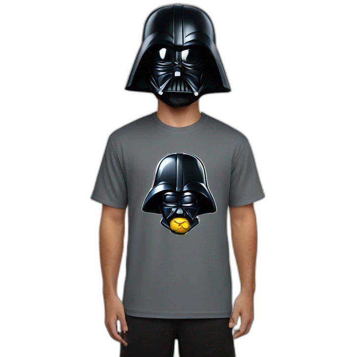Darth vader con camiseta del cadiz cf emoji