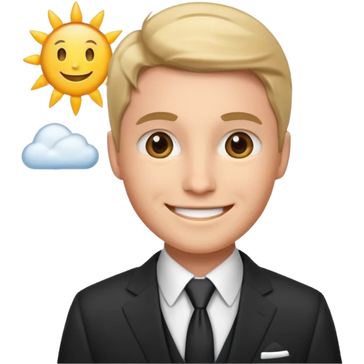 weather-presenter emoji