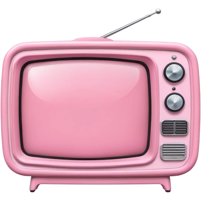 Pink tv emoji