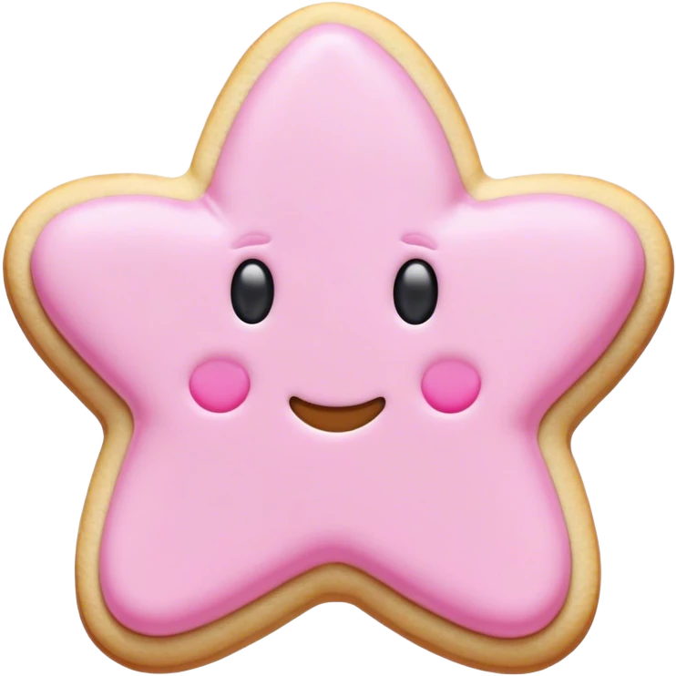 Sugar cookie pink  emoji