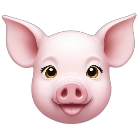 Dior カフェ pig emoji