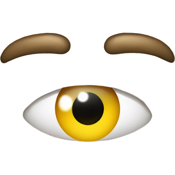 Shiny eyes emoji