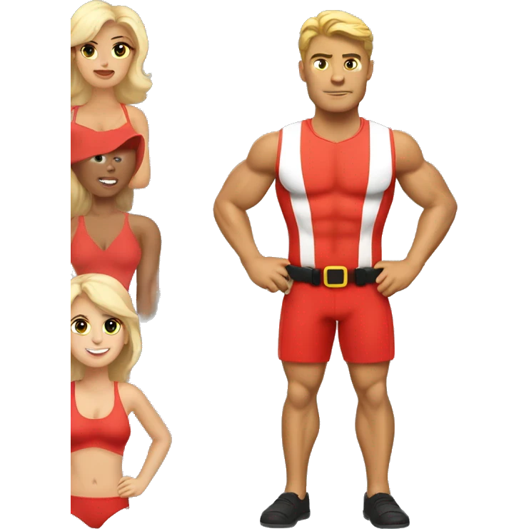Baywatch emoji