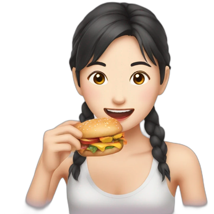 Aya nakamura eat emoji