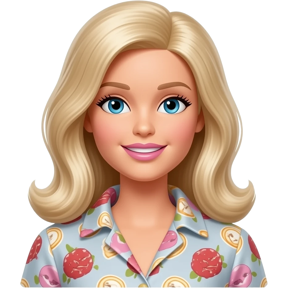barbie junk food emoji