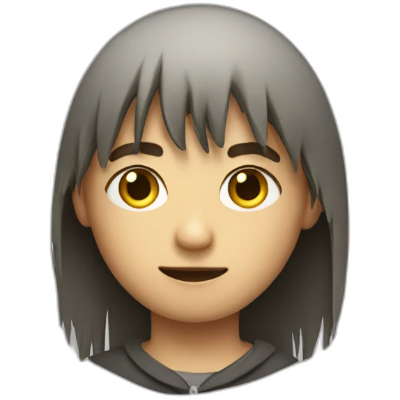 boy with fringe and hoodir emoji