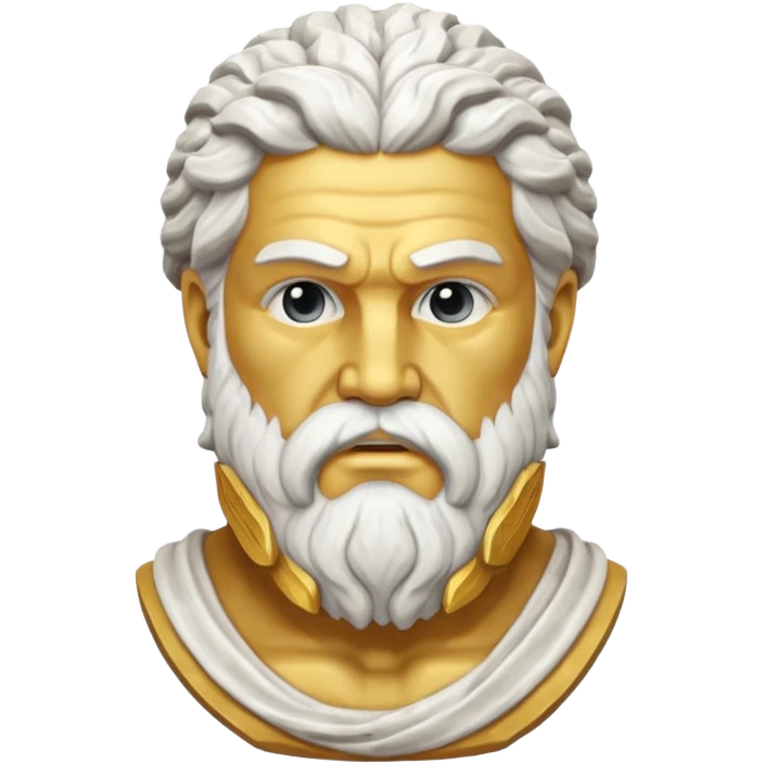 Bust of Zeus emoji