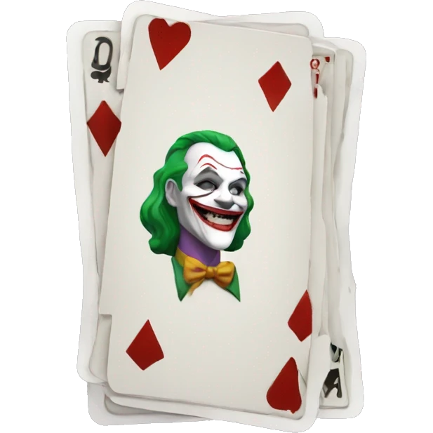 Joker card emoji